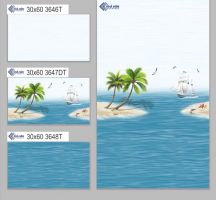 GẠCH ỐP TƯỜNG 30X60 3648T