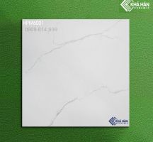 Gạch bóng kiếng 60x60 trắng vân mây KHPM6001