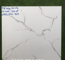 GẠCH LÁT NỀN 60X60 GIÁ RẺ TRẮNG VÂN MÂY