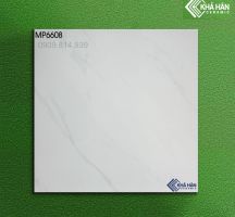 GẠCH LÁT NỀN 60X60 BÓNG KIẾNG TRẮNG VÂN MÂY KHPM6608
