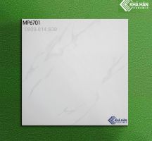 GẠCH LÁT NỀN 60X60 BÓNG KIẾNG TRẮNG VÂN MÂY KHPM6701
