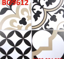 GẠCH BÔNG 30X30 BO9612 TRANG TRÍ GIÁ RẺ