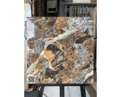 Gạch lát nền 60x60 bóng kiếng vân đá sang trọng và hiện đại KH66025