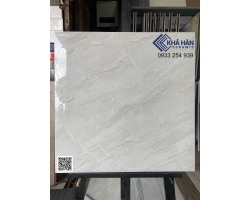 Gạch lát nền 60x60 bóng kiếng vân đá xám nhạt KHC66082