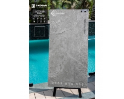 Đá bóng kiếng 60x120 Ấn Độ màu xám tự nhiên 