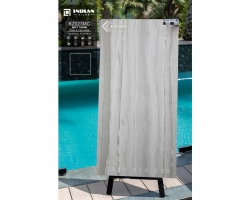 Gạch đá mờ sọc xám 60x120 Ấn Độ