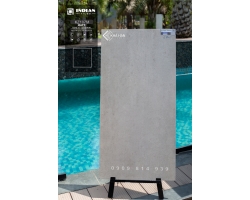 Gạch Ấn Độ 60x120 mờ xám lát nền chống trơn
