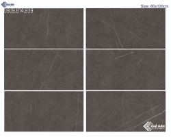 Gạch 60x120 màu nâu ốp tường sang trọng