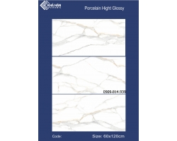 Gạch 60x120 prime trắng vân mây cao cấp 