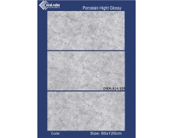 Gạch 60x120 lát nền vân xám nhạt, gạch 60x120 cao cấp giá rẻ