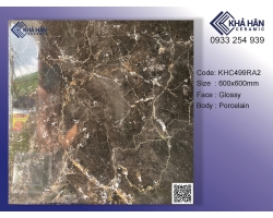 Gạch 60x60 tia chớp màu nâu KHC68499