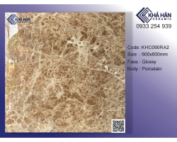 Gạch lát nền 60x60 mạng nhện nâu KHC69090 