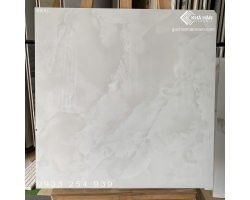 Gạch lát nền 60x60 Vicenza 6365 vân mây xám