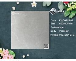 Gạch mờ nhám 60x60 vấn đá marble chống trơn 