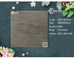 Tổng kho Gạch đá mờ 60x60 màu xám vân đá