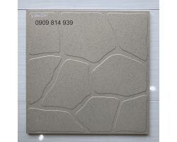 Gạch đồng chất 40x40 lát sân chống trơn trượt màu muối tiêu