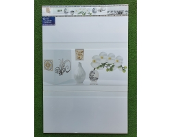 GẠCH ỐP TƯỜNG 30X60 TRẮNG TRƠN DẬP CẠNH 