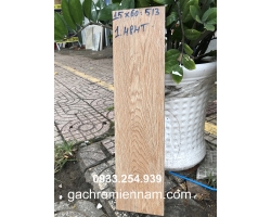 GẠCH GIẢ GỖ 15X60 TỒN KHO, GẠCH LÁT NỀN GIẢ GỖ 15X60 PRIME 9513